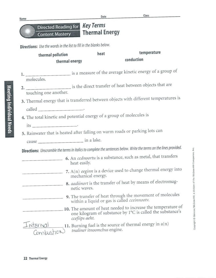 Science 8 States Of Matter Worksheet Free Printable Grade