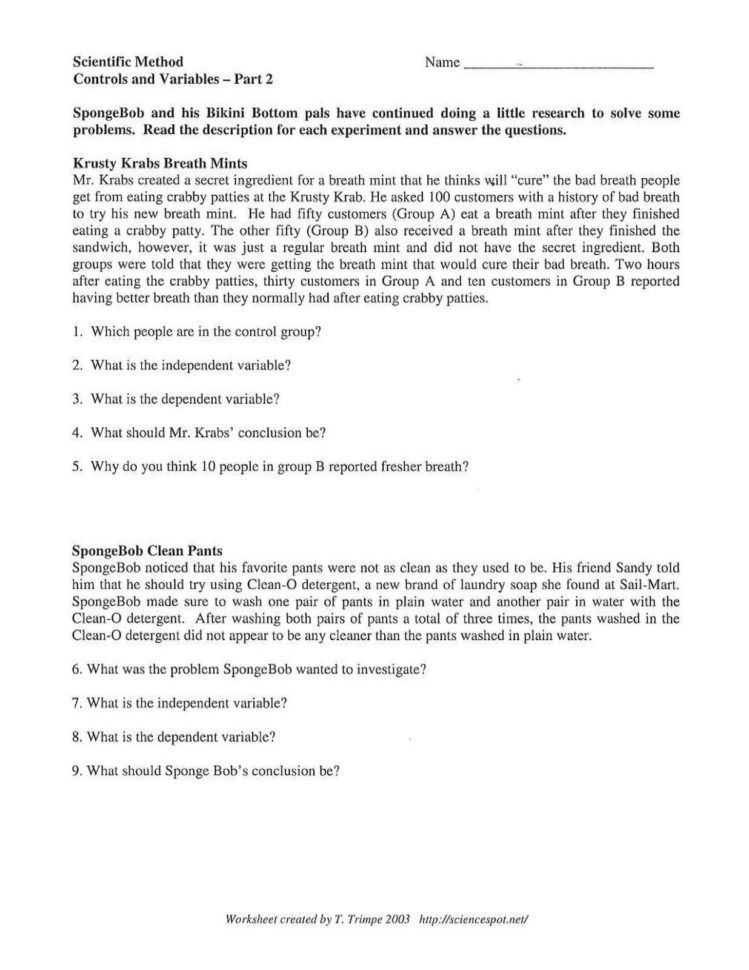 Scientific Method Practice Worksheet Fresh Scientific Method