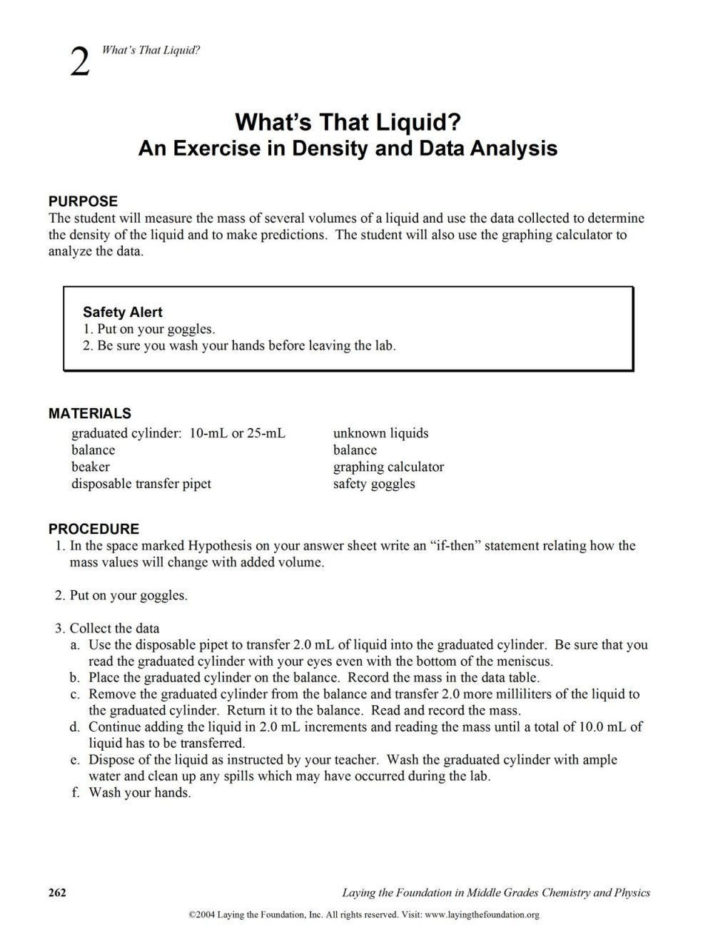 Scientific Method Review Worksheet
