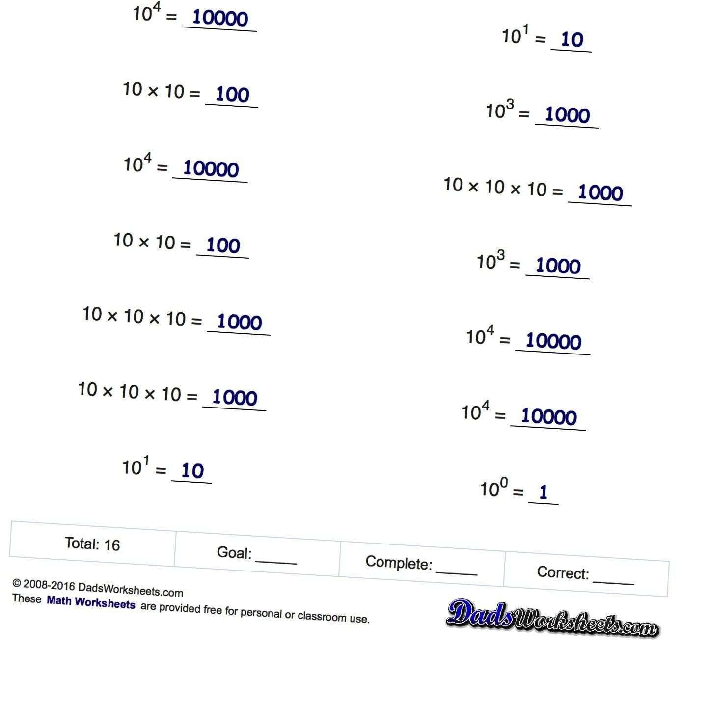Scientific Notation And Significant Figures Worksheet
