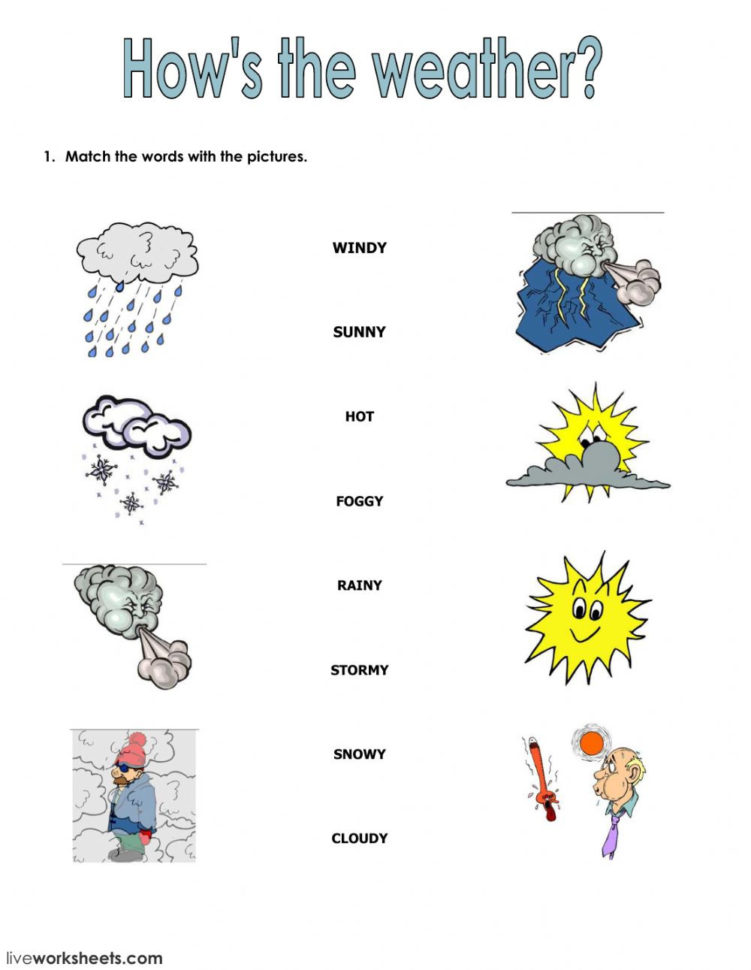 Seasons And Clothes  Interactive Worksheet
