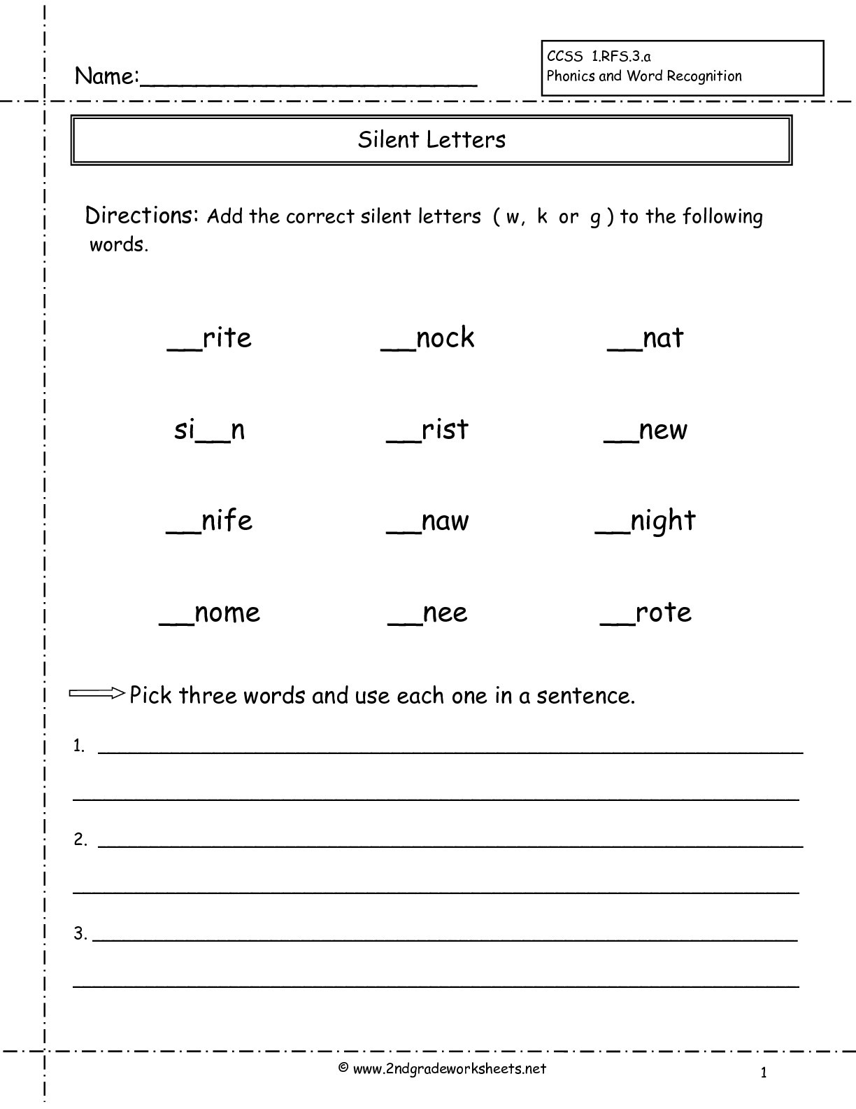 2nd grade phonics worksheets db excelcom