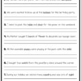 Second Grade Writing Activities Worksheets For Free Download