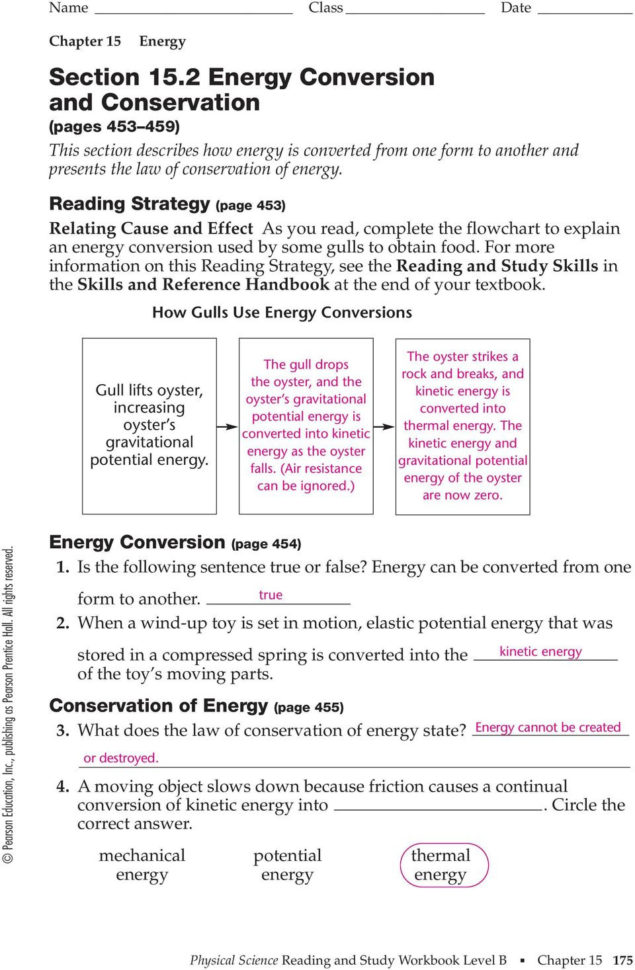 Section 151 Energy And Its Forms Pages   Pdf
