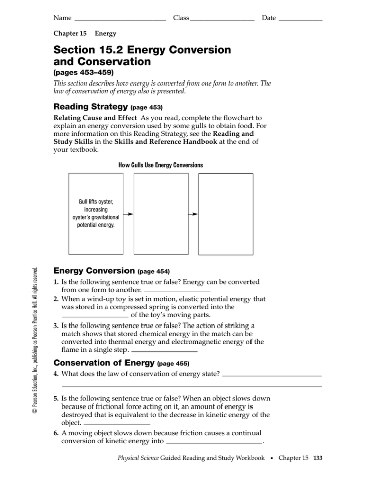 Section 152 Energy Conversion And Conservation