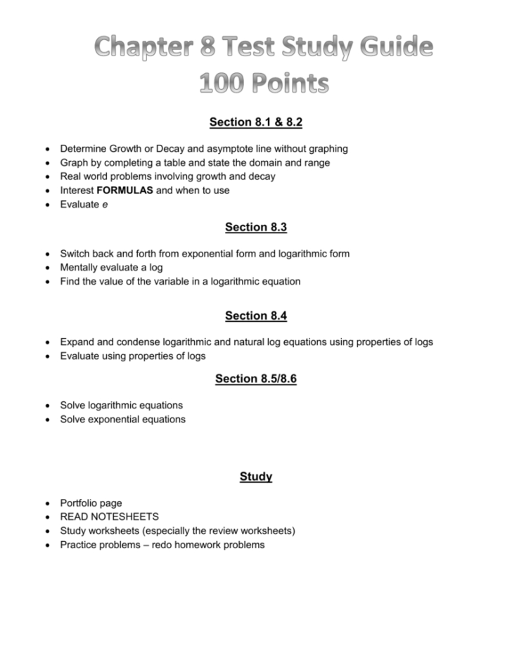 Solving Exponential Equations With Logarithms Worksheet Answers