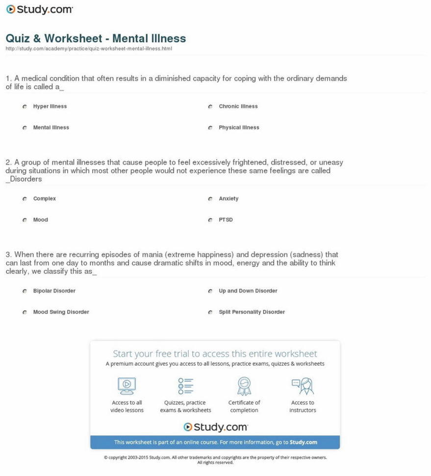 Self Esteem Worksheets For Substance Abuse Groups