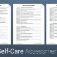 Selfcare Assessment Worksheet  Therapist Aid