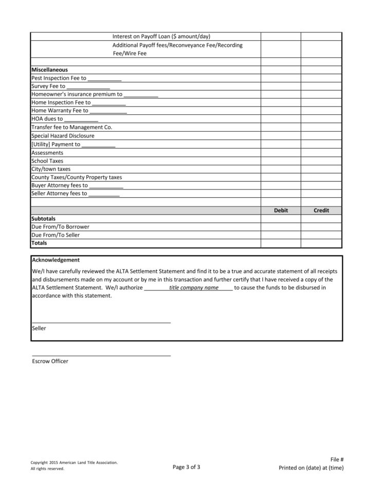 Seller's Closing Statement Explained Your Linebyline — db-excel.com