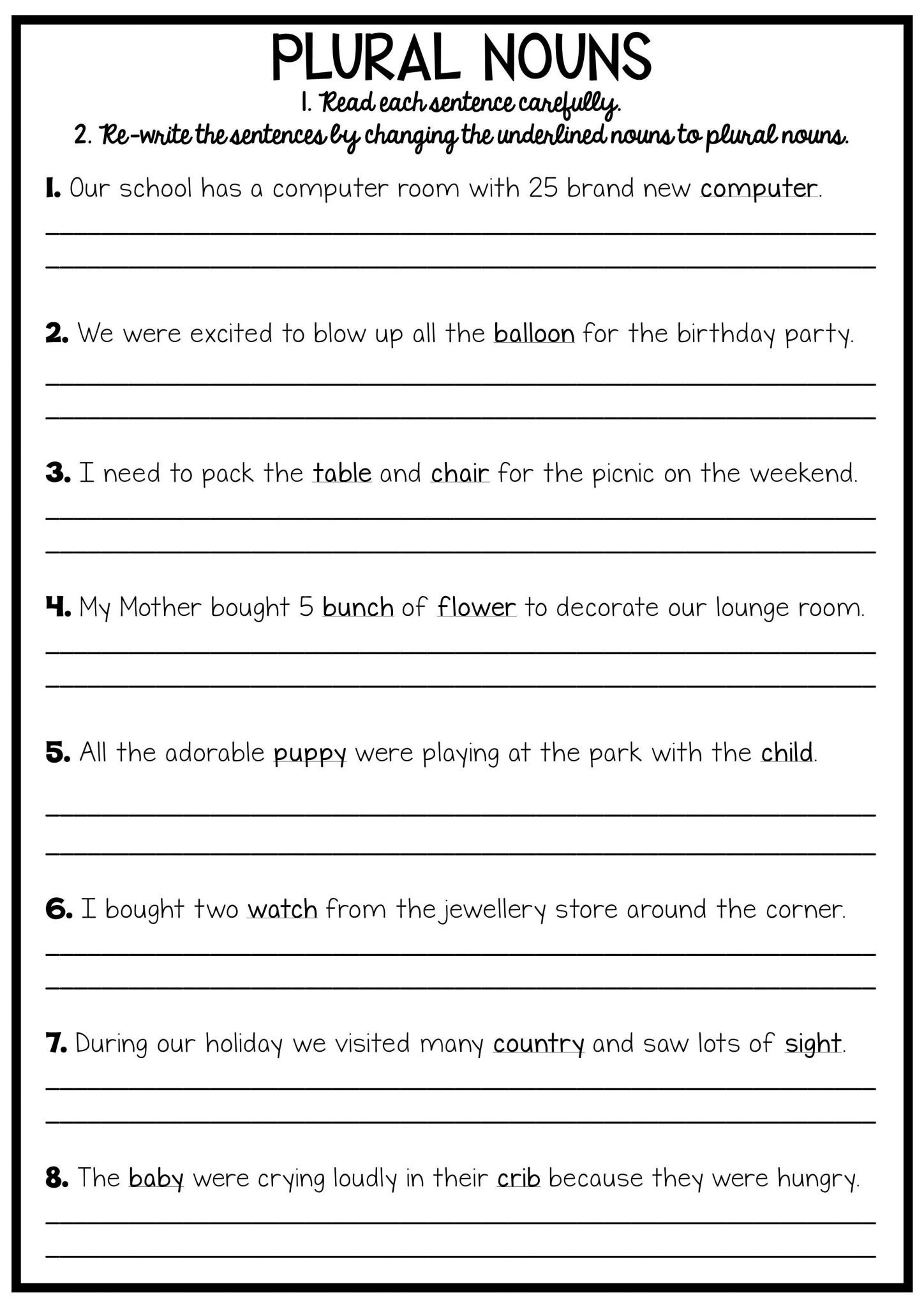 Sentence Or Fragment Worksheet 1st Grade