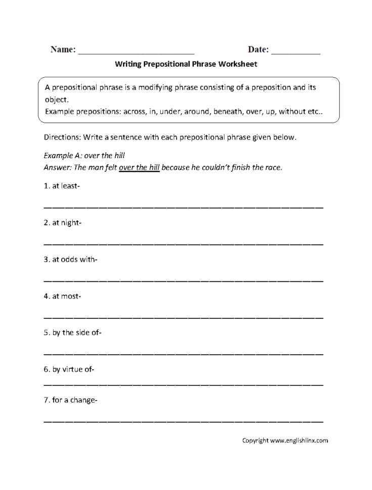 Building Sentences Worksheets Pdf Free Download