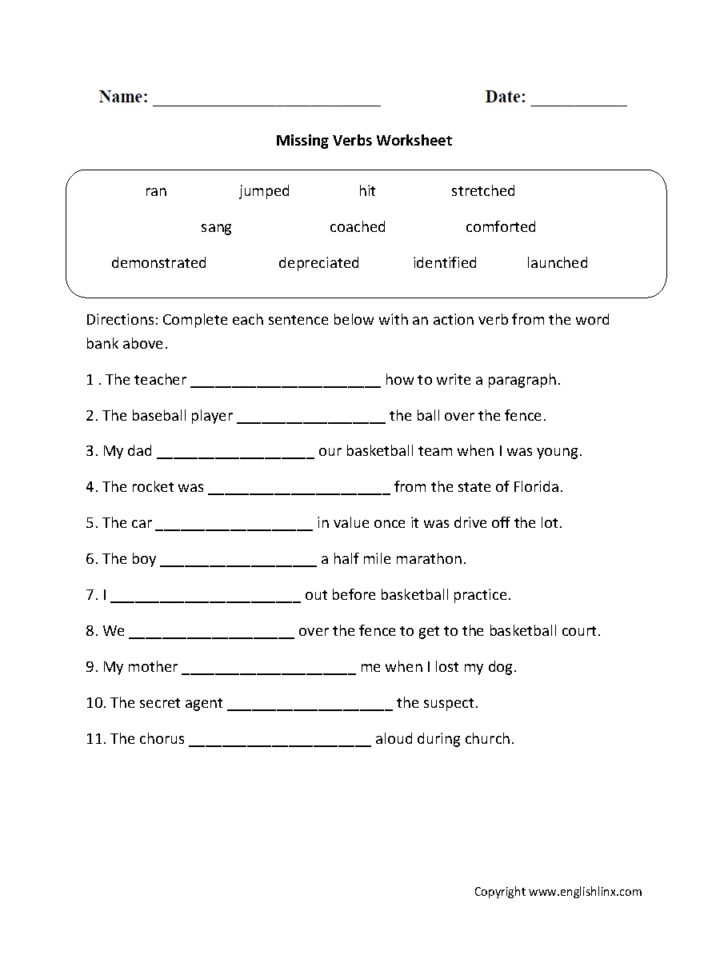Sentence Structure Worksheets Pdf — db-excel.com