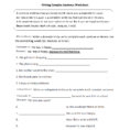 Sentence Structure Worksheets  Types Of Sentences Worksheets
