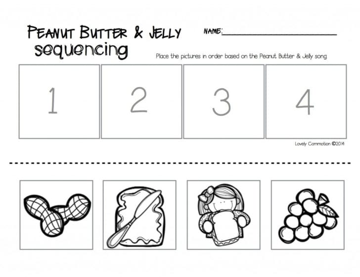 Picture Sequencing Worksheets