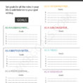 Setting Personal Goals Worksheet  Free Worksheets Library
