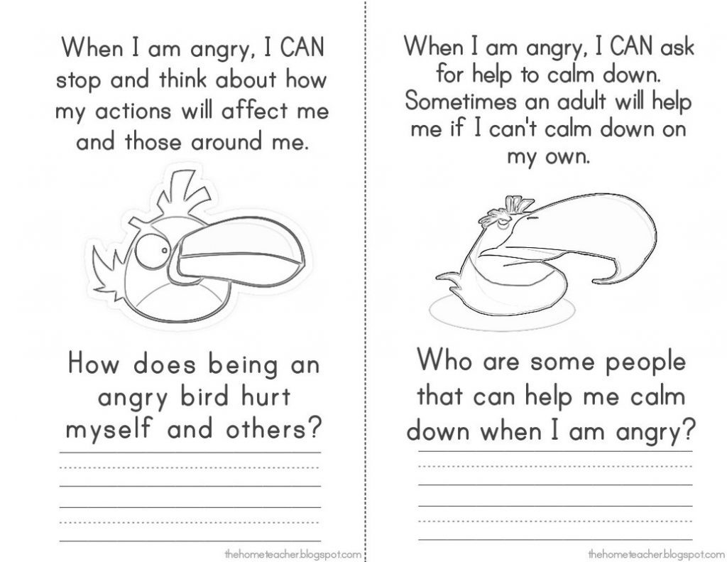 Sg Anger Management Anger Management Worksheets For Kids Pdf