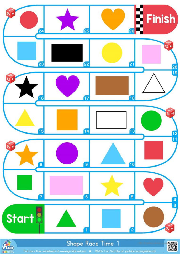 Shapes  Colors Race Time  Bingobongo Learning  English
