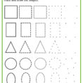 Shapes Worksheets For Preschool Free Printables – Mary