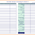 Sheet Budget Planner Worksheet Free S Printables