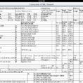 Sheet Electrical Panel Load Calculation Spreadsheet
