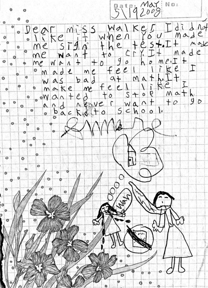 Simone's Math Problem  Math Anxiety Greatschools