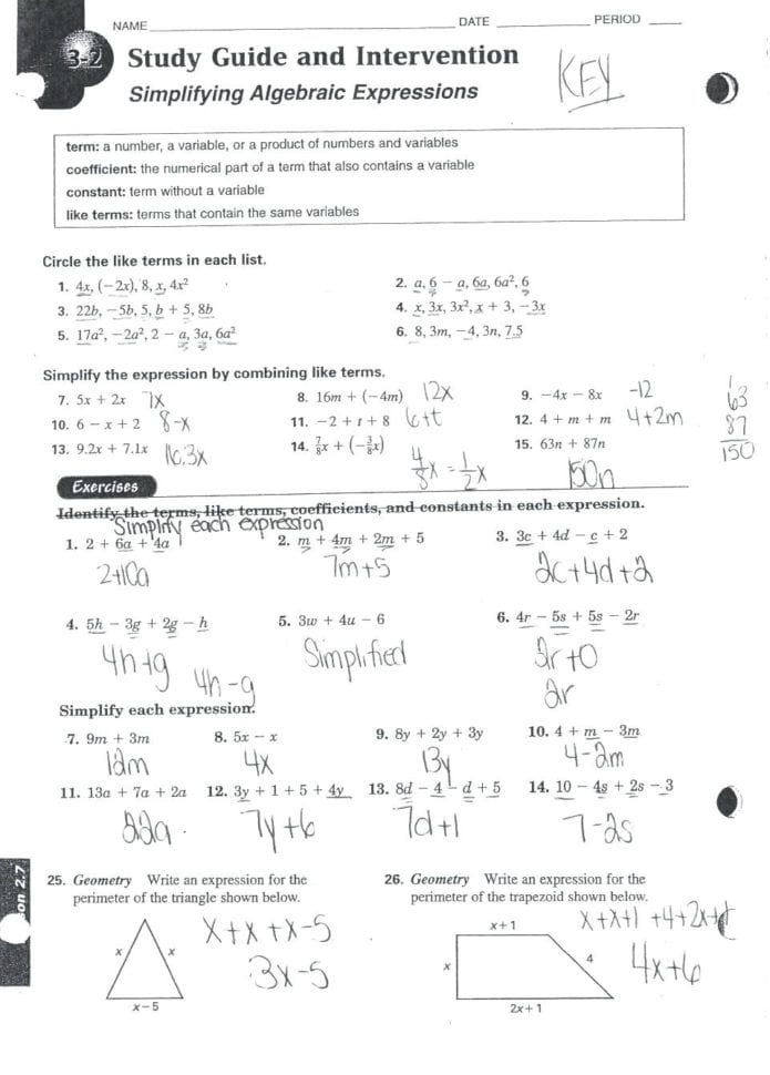 Simple Distributive Property Worksheets – Topranksheetco