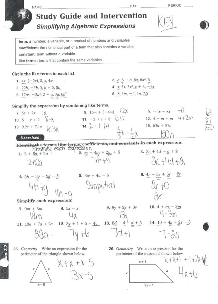 Simple Distributive Property Worksheets – Topranksheetco