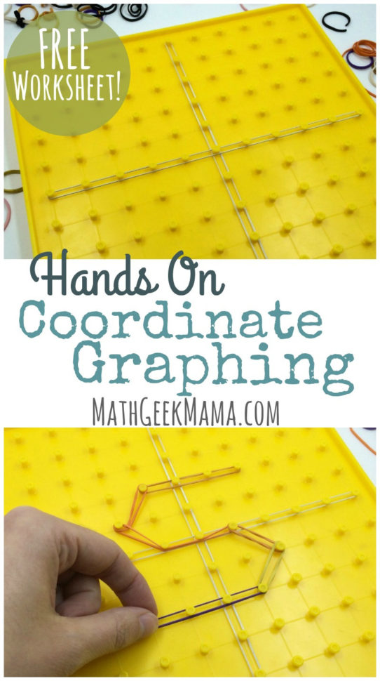 Simple Hands On Coordinate Graphing Worksheet Free Printable