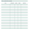 Simple House Budget Spreadsheet Home S