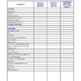 Simple House Budget Spreadsheet Household Forms Home Excel