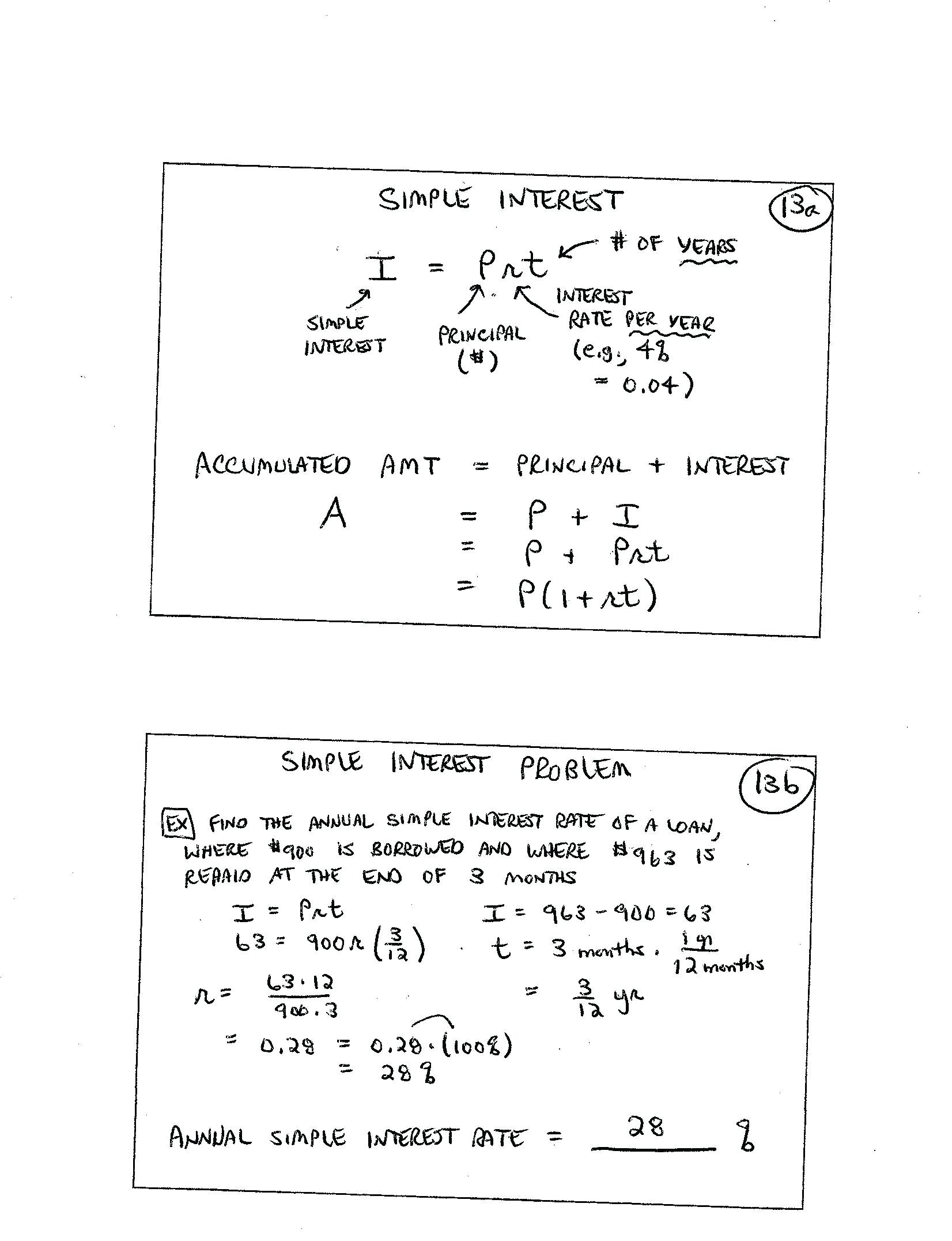 Simple Interest Word Problems Worksheet Db excel