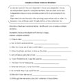 Simple Sentence Worksheet Cursive Worksheets Volume Of A Cylinder