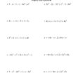 Simplifying Algebraic Expressions Worksheet New Math Worksheets