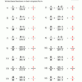Simplifying Fractions Worksheet