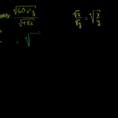 Simplifying Radical Expressions Two Variables  Algebra