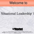 Situational Leadership® Ii  Ppt Download