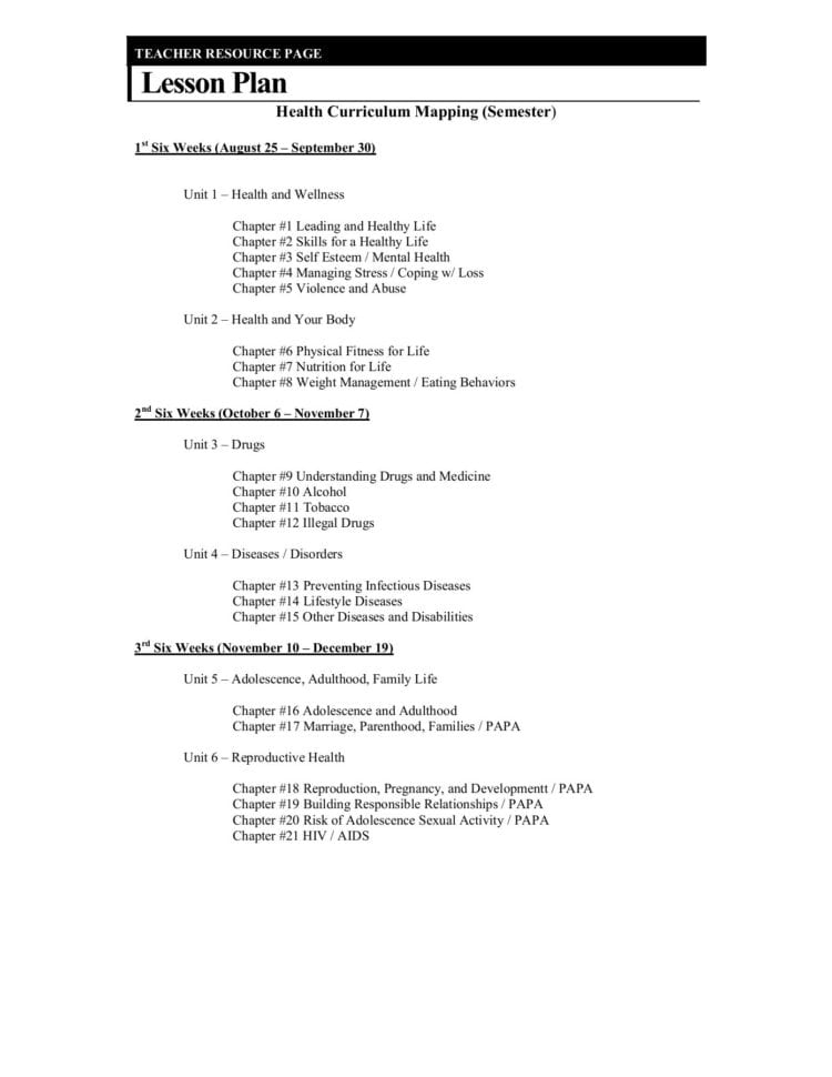 Skills Worksheet Reteaching Answers Lifetime Health Math