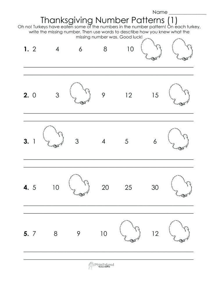 Skip Counting Patterns Worksheets – Tulippaperco