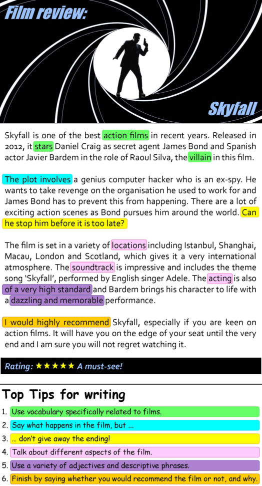 Skyfall Film Review  Learnenglish Teens  British Council