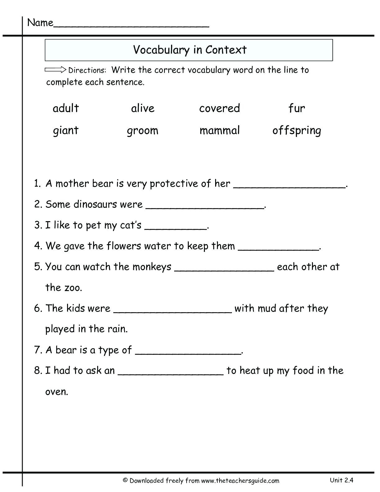 social studies printable worksheets for 5th graders
