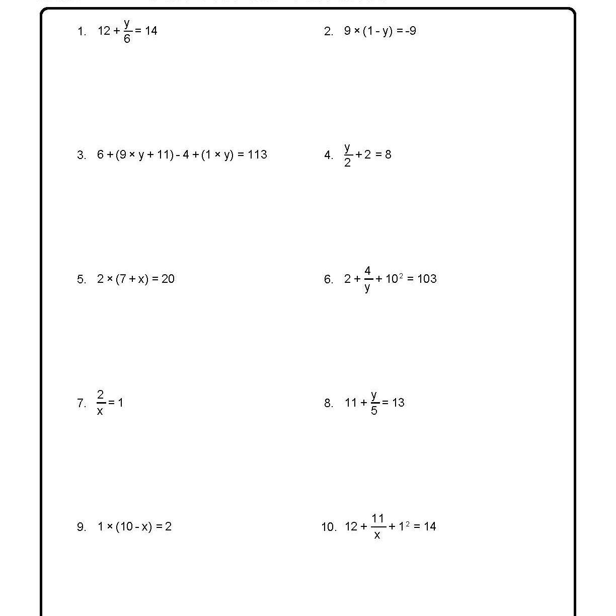 solve-for-the-variables-worksheet-1-of-10-db-excel