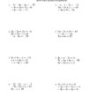 Solve Linear Equations With Fractions Math One Step Ma