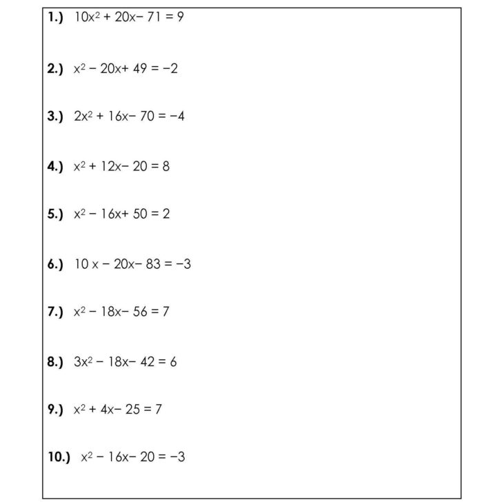 solving-quadratic-equations-by-completing-the-square-worksheet-answer-key-db-excel