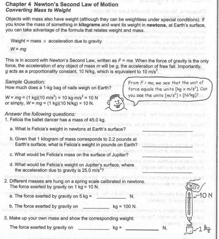 Acceleration And Free Fall Worksheet Answers