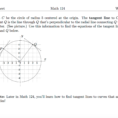 Solved Worksheet Math 124 Week 1 2 Let C Be The Circle O