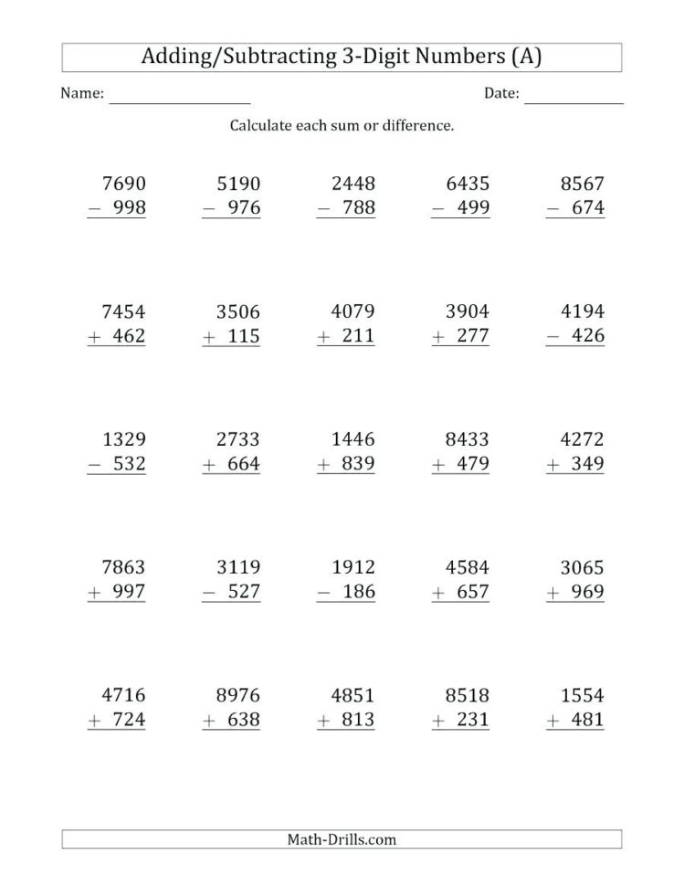 Solving Algebraic Expressions Worksheets – Spartanprintco