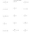 Solving Linear Equations  Form Ax  B  C Variations A