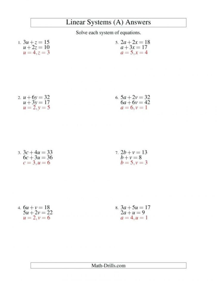 Linear Inequalities Worksheet Linear Inequalities Worksheet