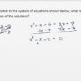 Solving Linear Quadratic Systems Worksheet