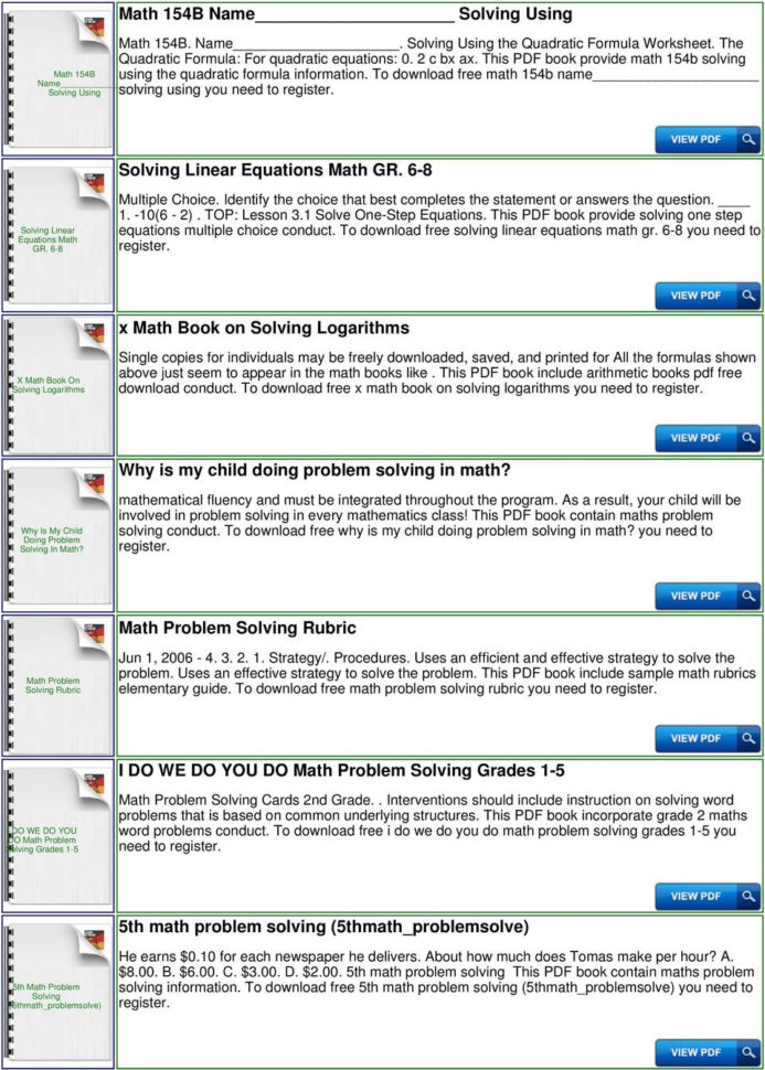 Solving Math The Arrow Y  Pdf